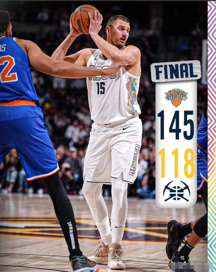 掘金完胜尼克斯，瓦兰丘纳斯绝境逆转