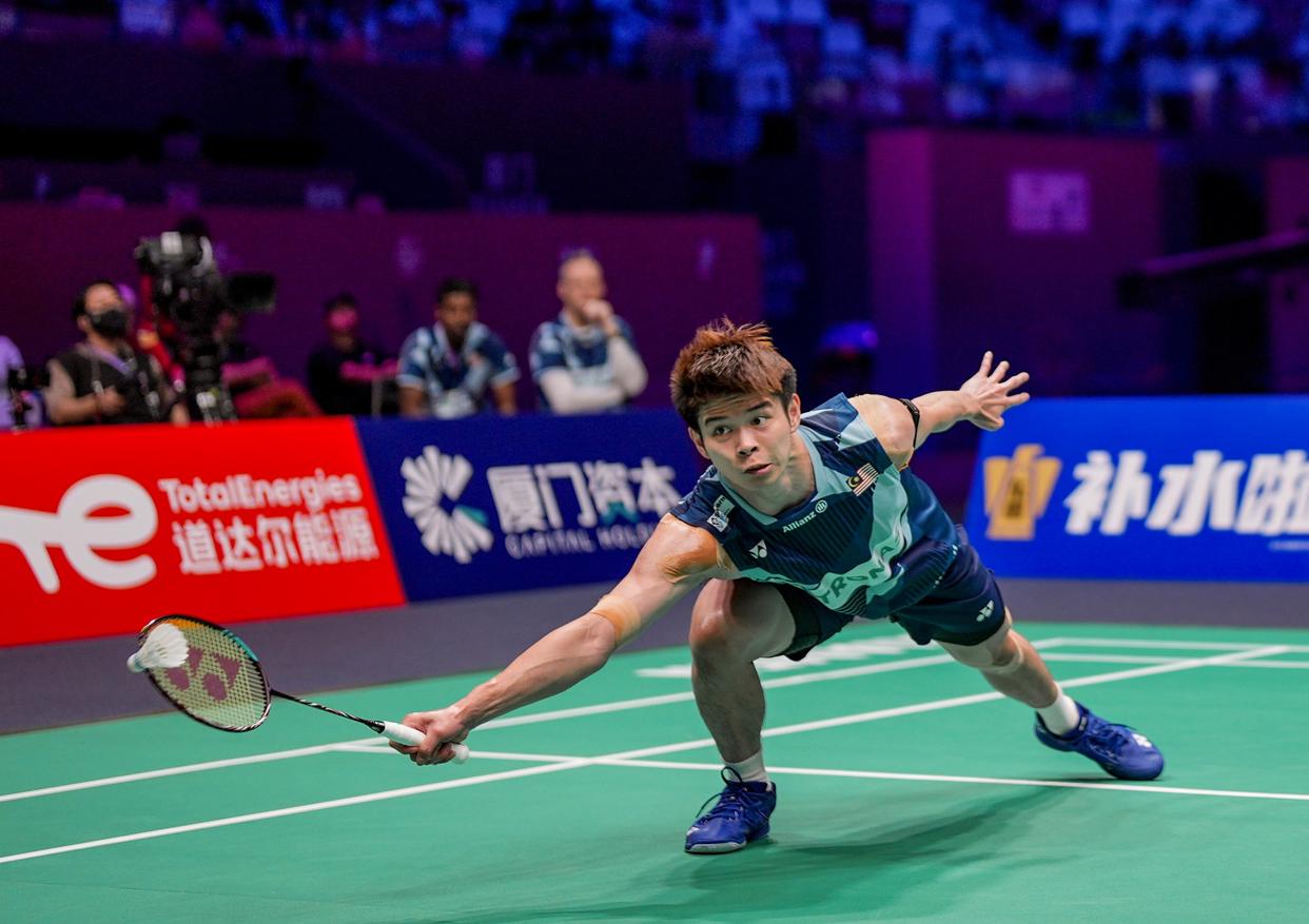 马来西亚羽毛球队逆转印度羽毛球队，陶菲克送出助攻