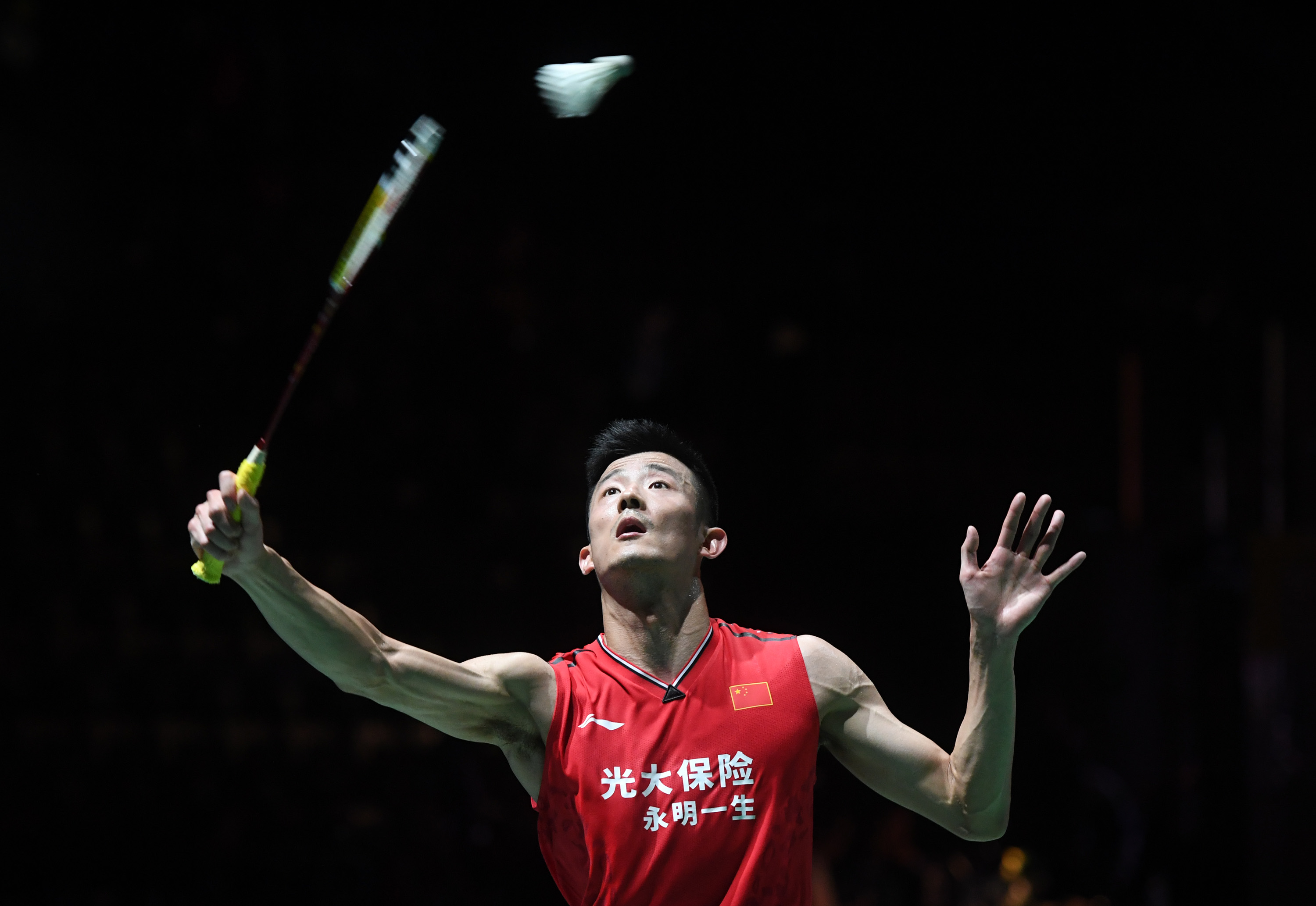 包含英格兰羽毛球队完胜中国羽毛球队，谌龙爆发神勇的词条